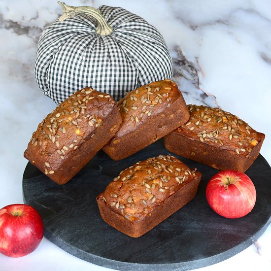 Pumpkin Apple Bread