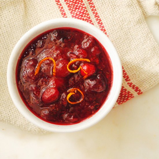 Cranberry Orange Sauce