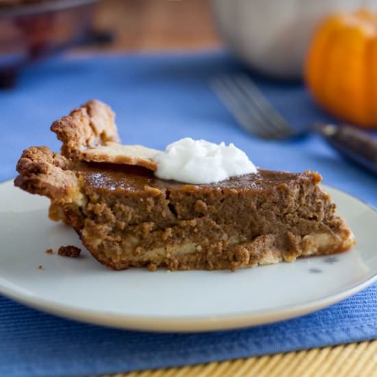 Dairy Free Pumpkin Pie