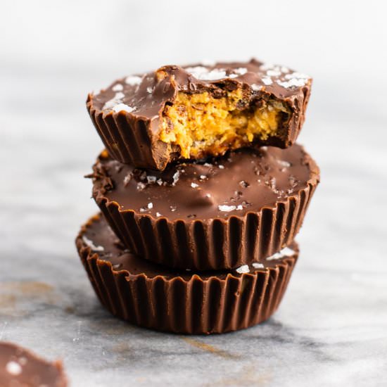 Chocolate Peanut Butter Crunch Cups