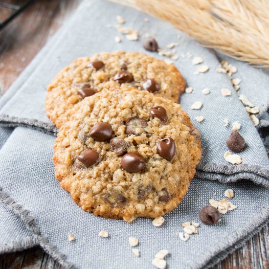 Oatmeal chocolate chip cookies