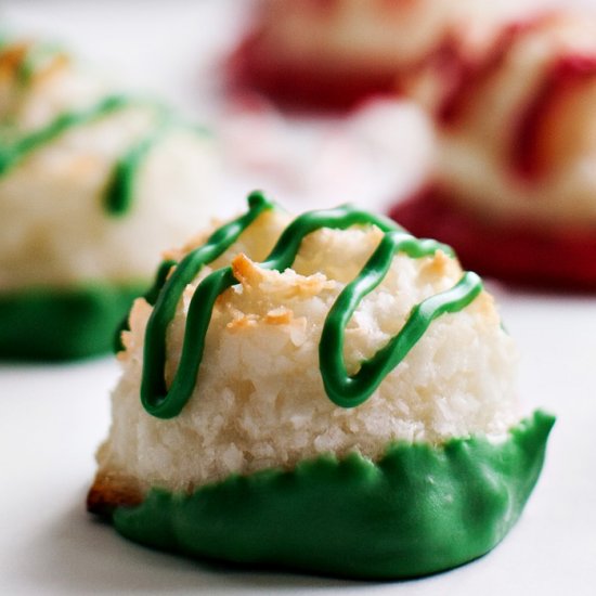 Peppermint Macaroons