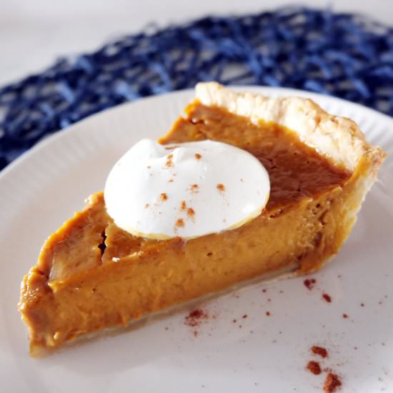 Prized Pumpkin Pie