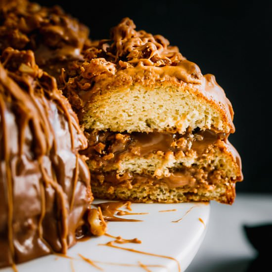 Candied Vanilla Bundt Cake