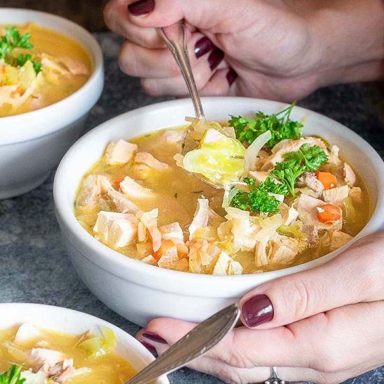 Low Carb Chicken Soup