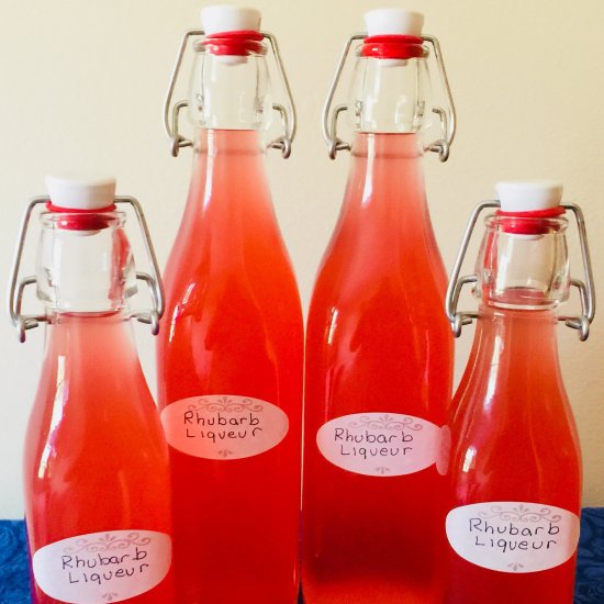 Rhubarb Liqueur