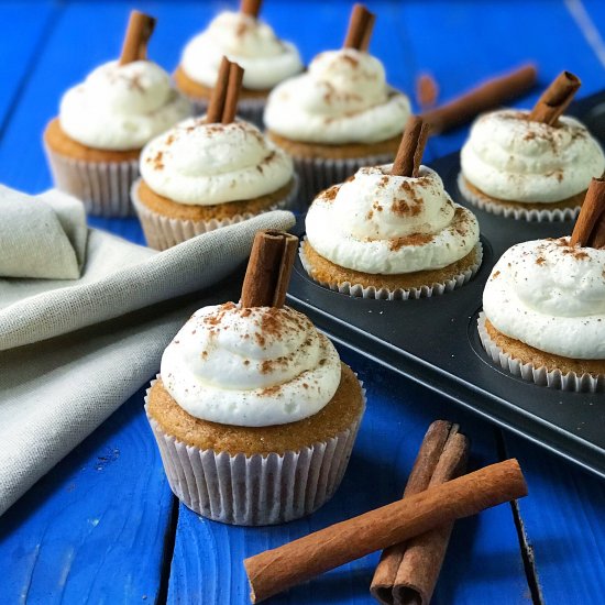 Quick Moist Pumpkin Cupcake