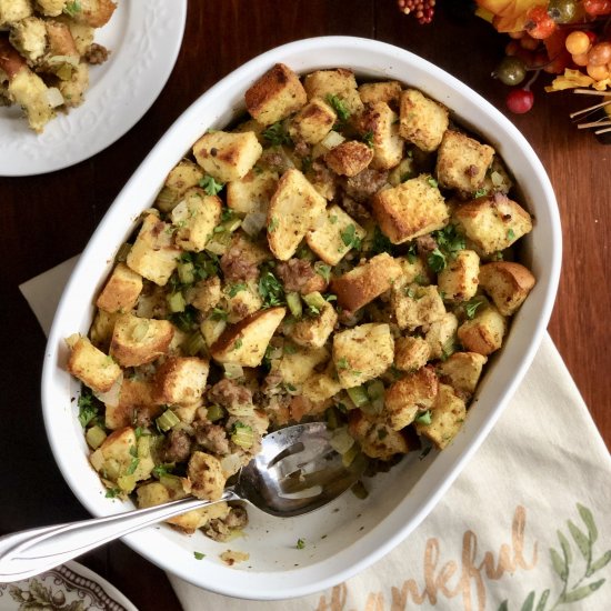 Traditional Thanksgiving Stuffing