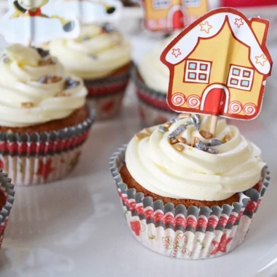 Gingerbread Cupcakes