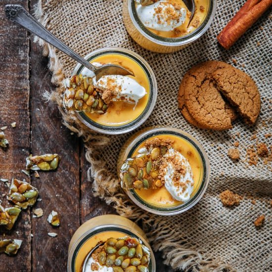 Maple Pumpkin Pot de Crème