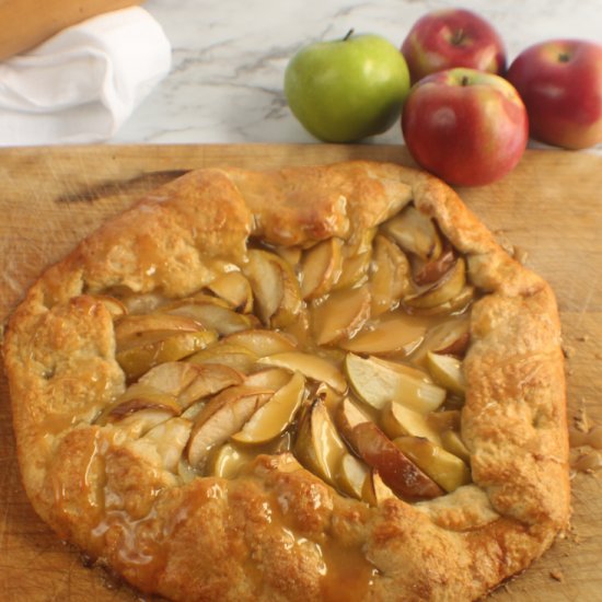 Caramel Apple Galette