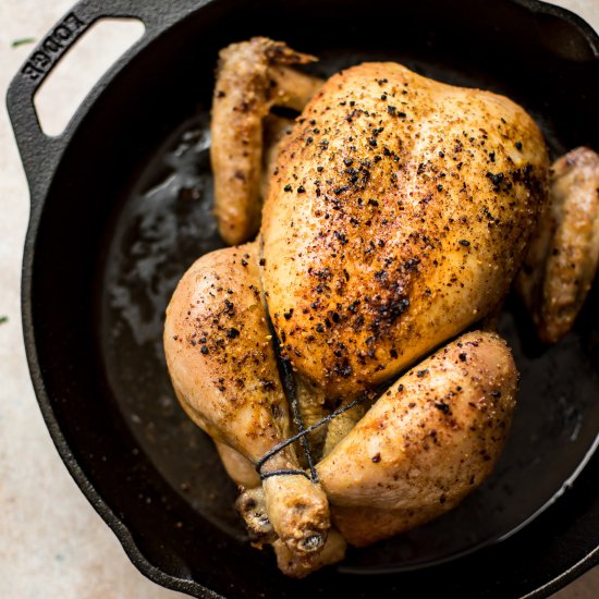 Skillet Roasted Chicken