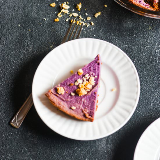 Purple Sweet Potato Pie