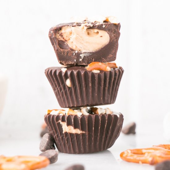 Peanut Butter Pretzel Cups