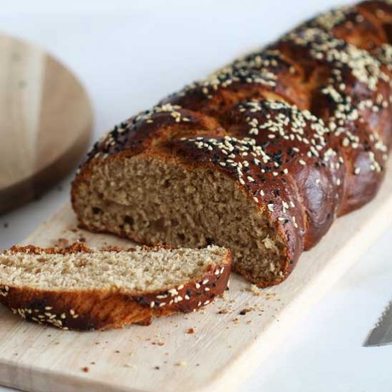 Whole Wheat Challah Bread