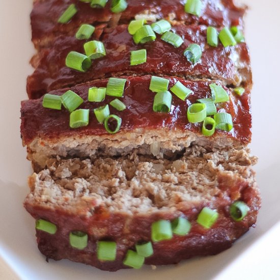 Whole30 Asian Inspired Meatloaf