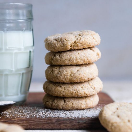 Gluten Free Vegan Sugar Cookies