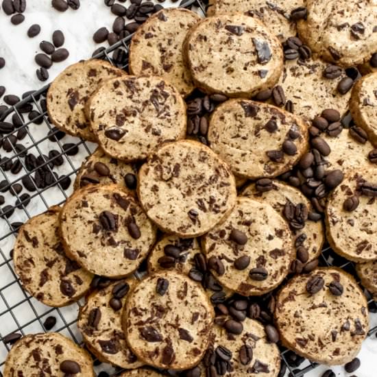 Chocolate Chunk Espresso Cookies