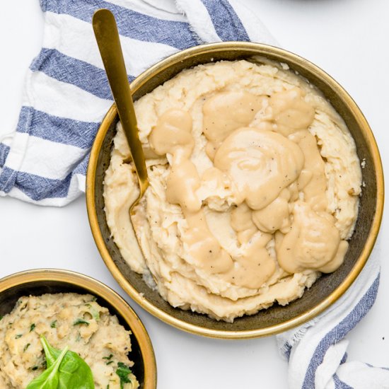 Dairy Free Mashed Potatoes (Vegan)