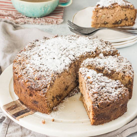 Cinnamon Apple Coffee Cake