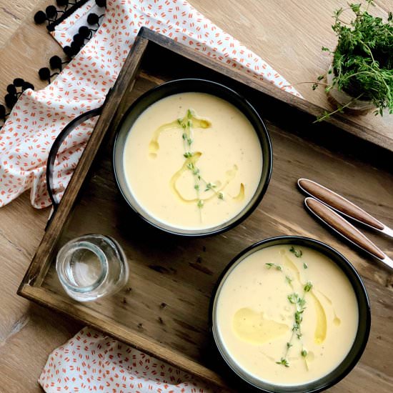 Cauliflower and Pear Soup