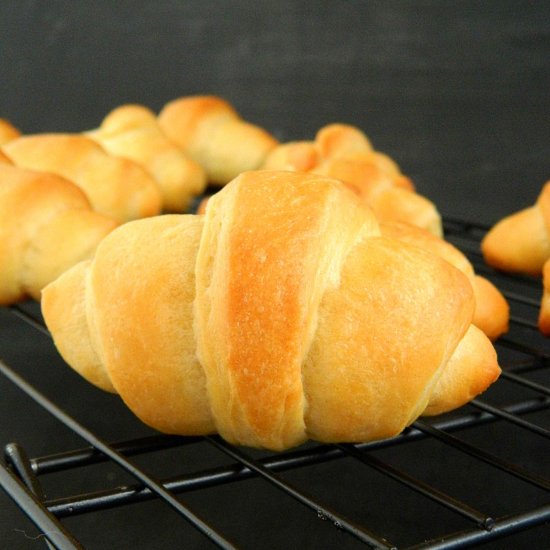 Homemade Egg Free Crescent Dough