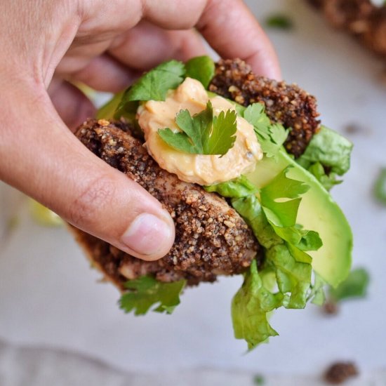 Naked Crispy Chicken Taco