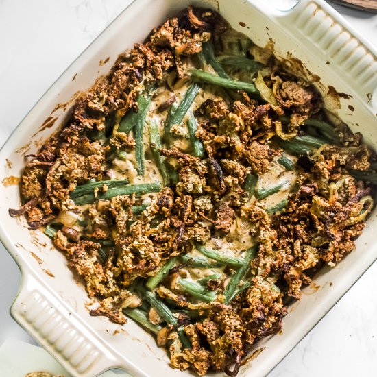 Vegan Green Bean Casserole