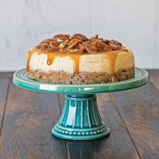 Instant Pot Caramel Cheesecake