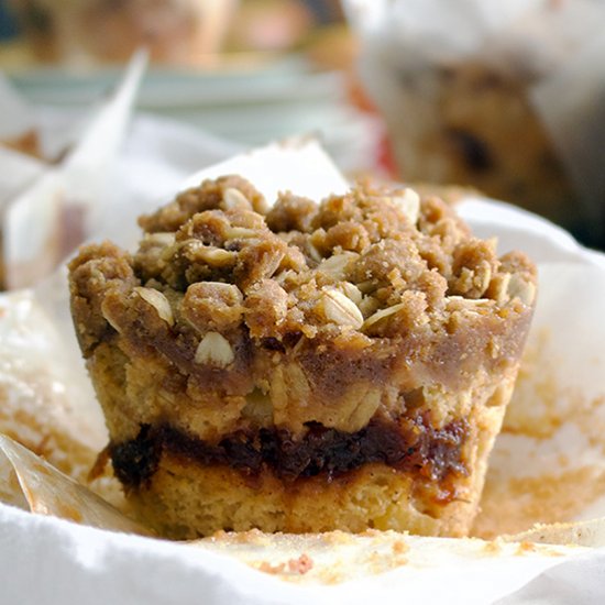 Apple Cinnamon Streusel Muffins