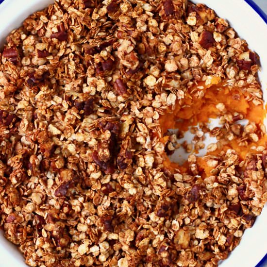 Vegan Sweet Potato Casserole (GF)