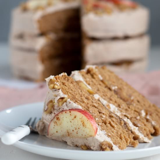 Vegan Apple Layer Cake