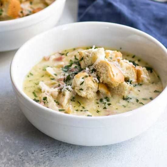 Chicken Cordon Bleu Soup