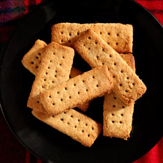 Vegan and gluten free shortbread