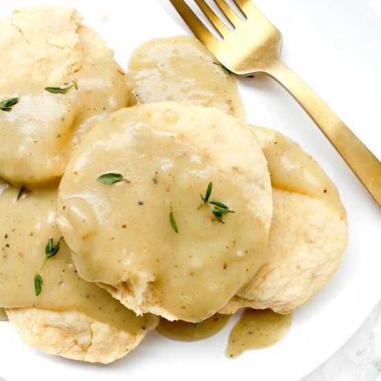 Vegan Biscuits & Gravy