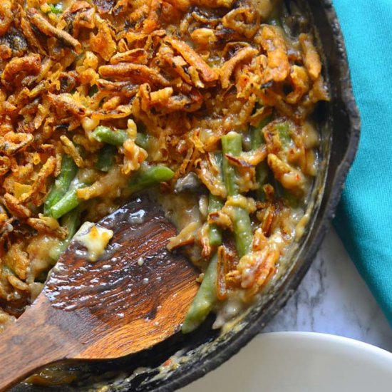 Vegan Green Bean Casserole