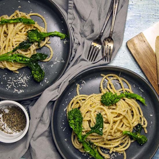 Cacio e Pepe with Broccoli Raab