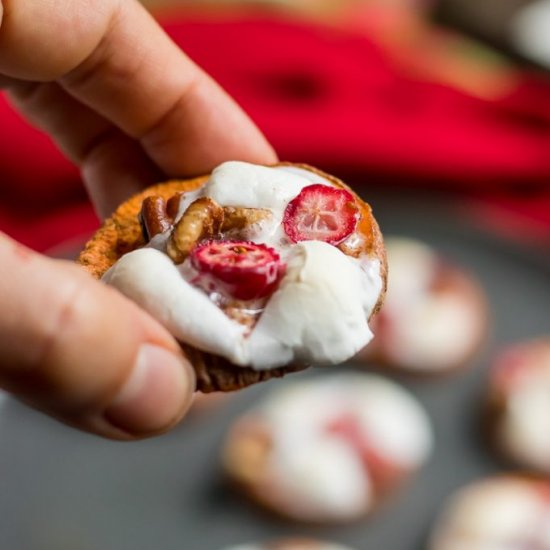 Cranberry Pecan Sweet Potato Bites