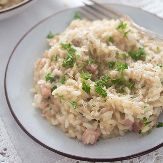 Leftover Turkey Risotto