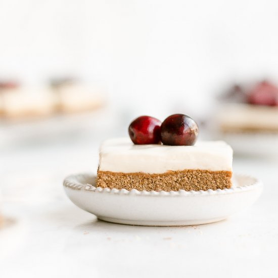 Frosted Gingerbread Cookie Bars