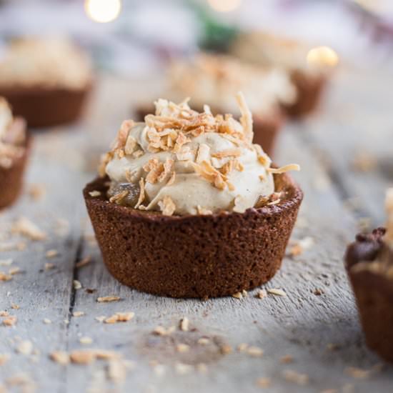 Gingerbread Cookie Cups