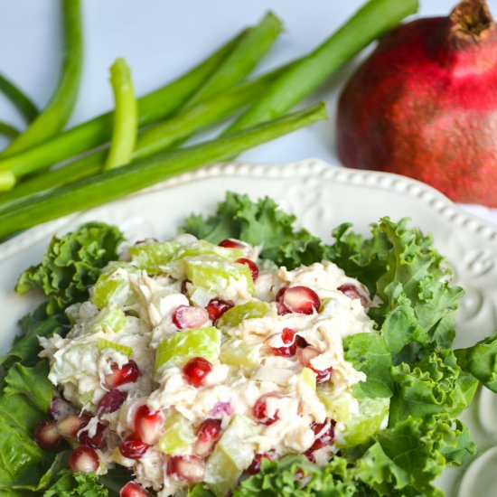 Pomegranate Chicken Salad