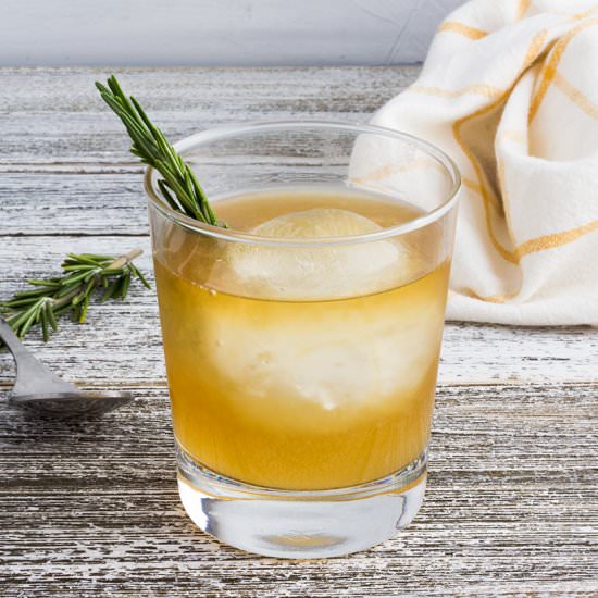 Meyer Lemon & Rosemary Bourbon