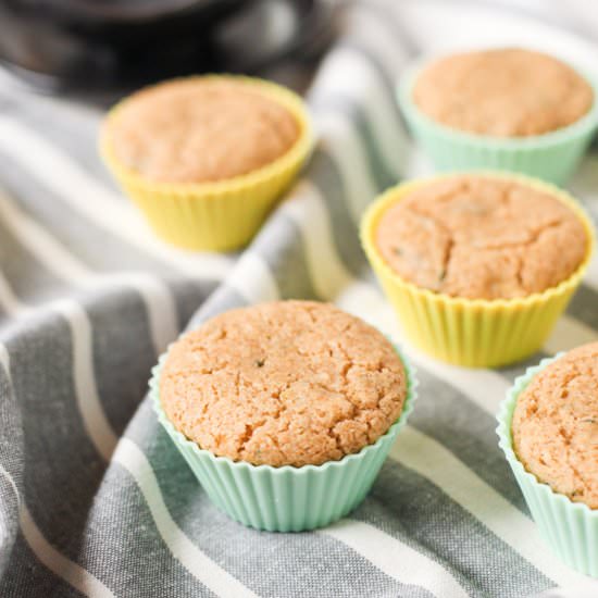 Gluten Free Zucchini Spice Muffins