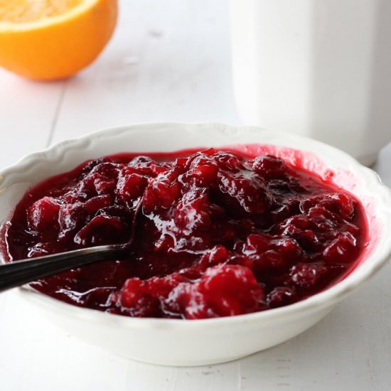 Homemade Cranberry Sauce