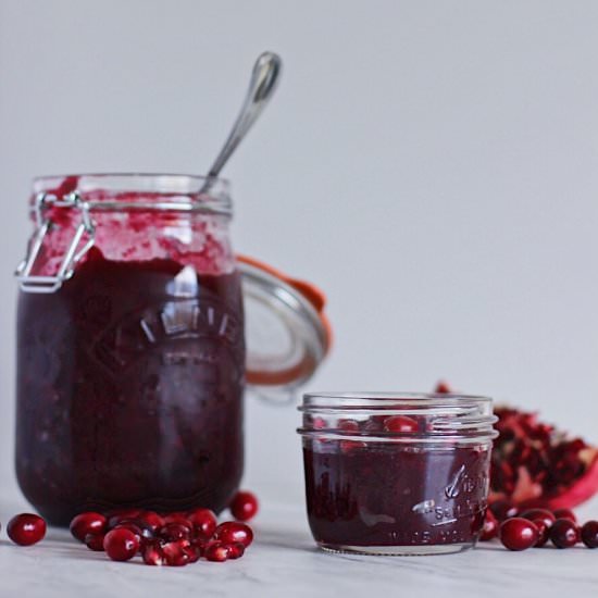 Cranberry Pomegranate Sauce