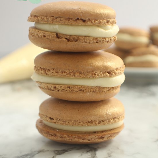 Cardamom Ginger French Macaroons