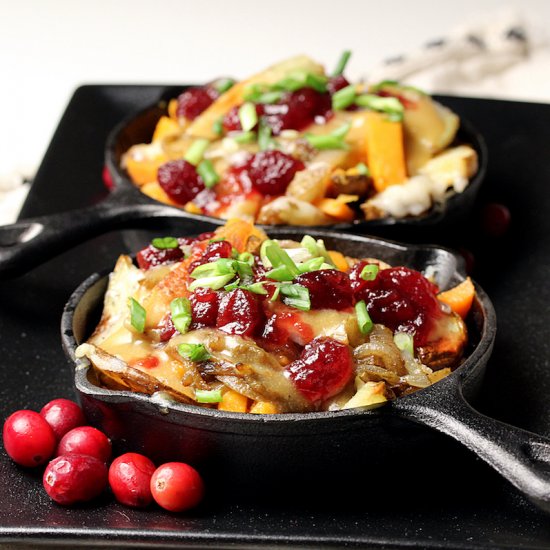 Vegan and GF Thanksgiving Poutine