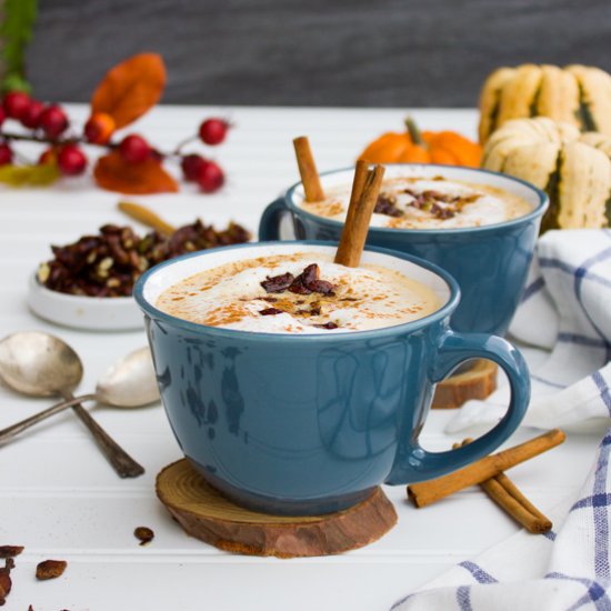 Pumpkin Spice Oatmeal Latte