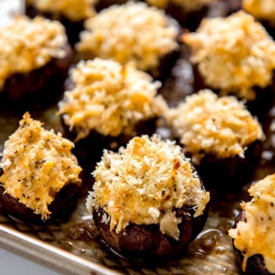 Crab Stuffed Mushrooms